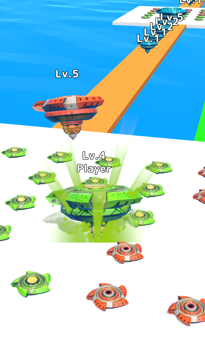 Blade Race 3D Game Screenshot