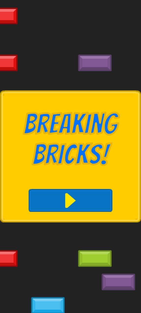 Breaking Bricks 게임 스크린 샷
