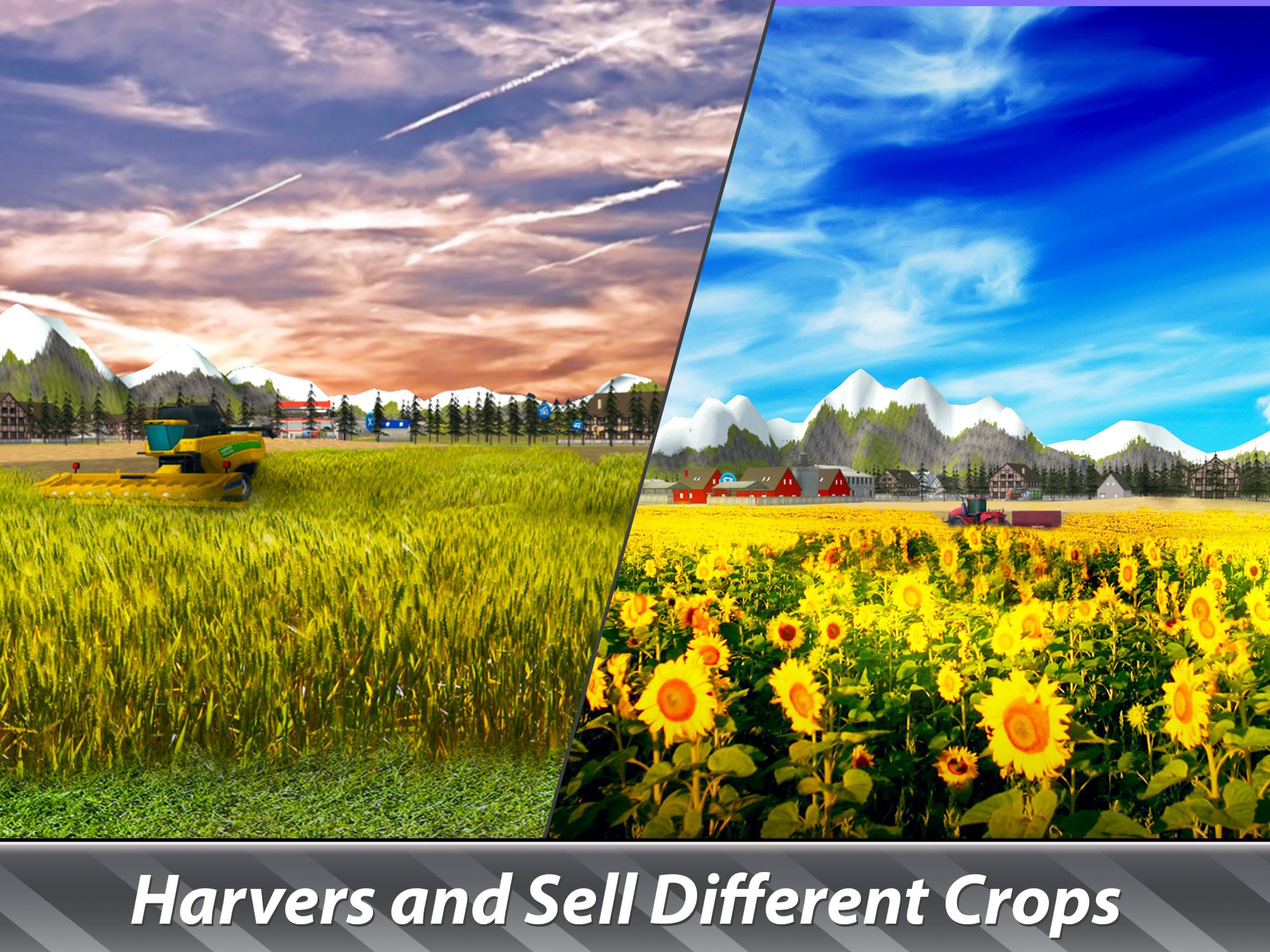 Big Machines Simulator: Farmin Game Screenshot