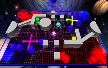 Cubemetry Wars Retro Arcade Game Screenshot