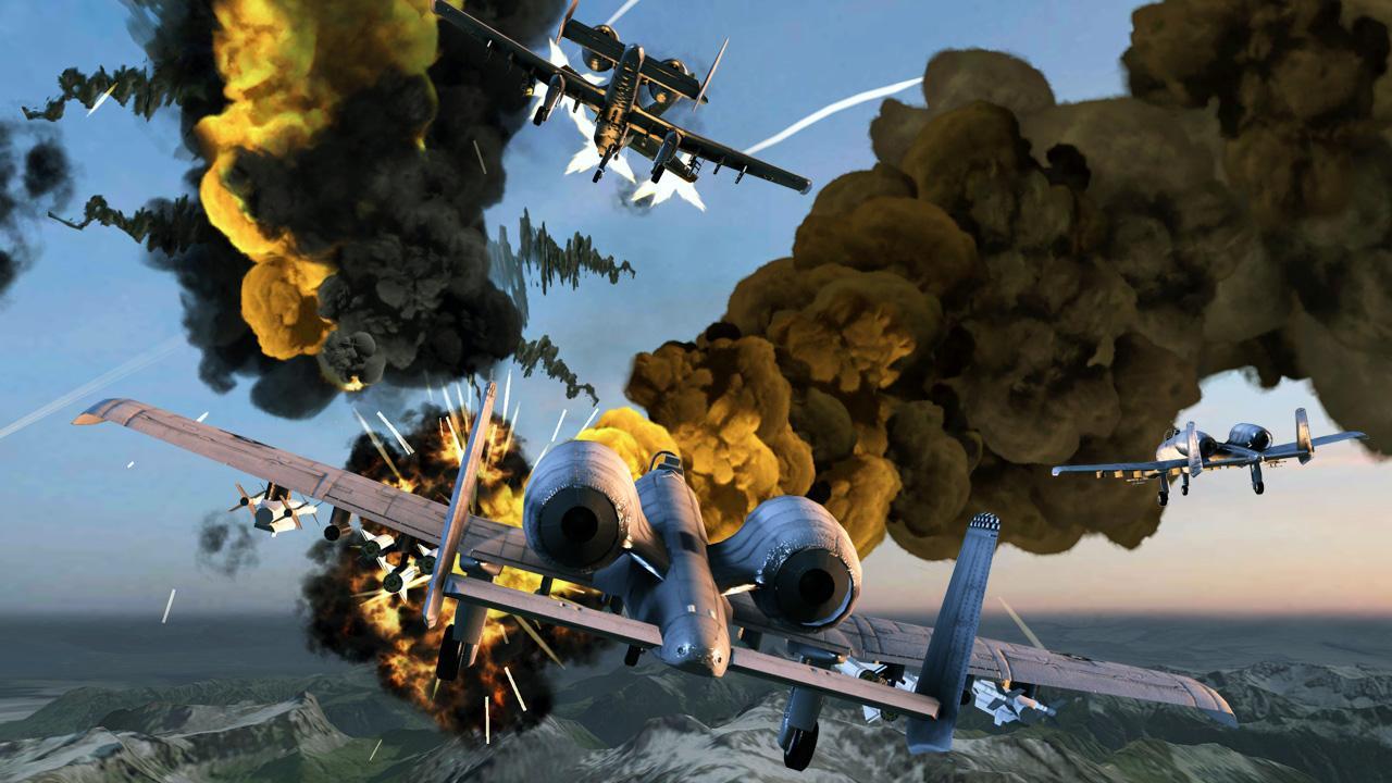Screenshot 1 of अनंत वायु युद्ध की पुकार 