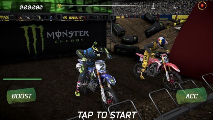 Monster Energy Supercross Game ภาพหน้าจอเกม