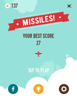 Скриншот игры Missiles!