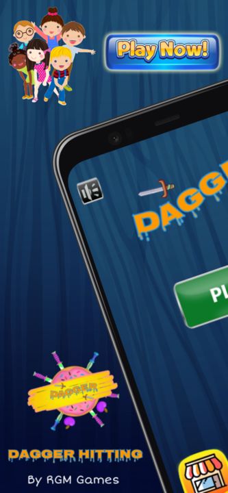 Dagger Hitting - Throw & Fun 게임 스크린샷