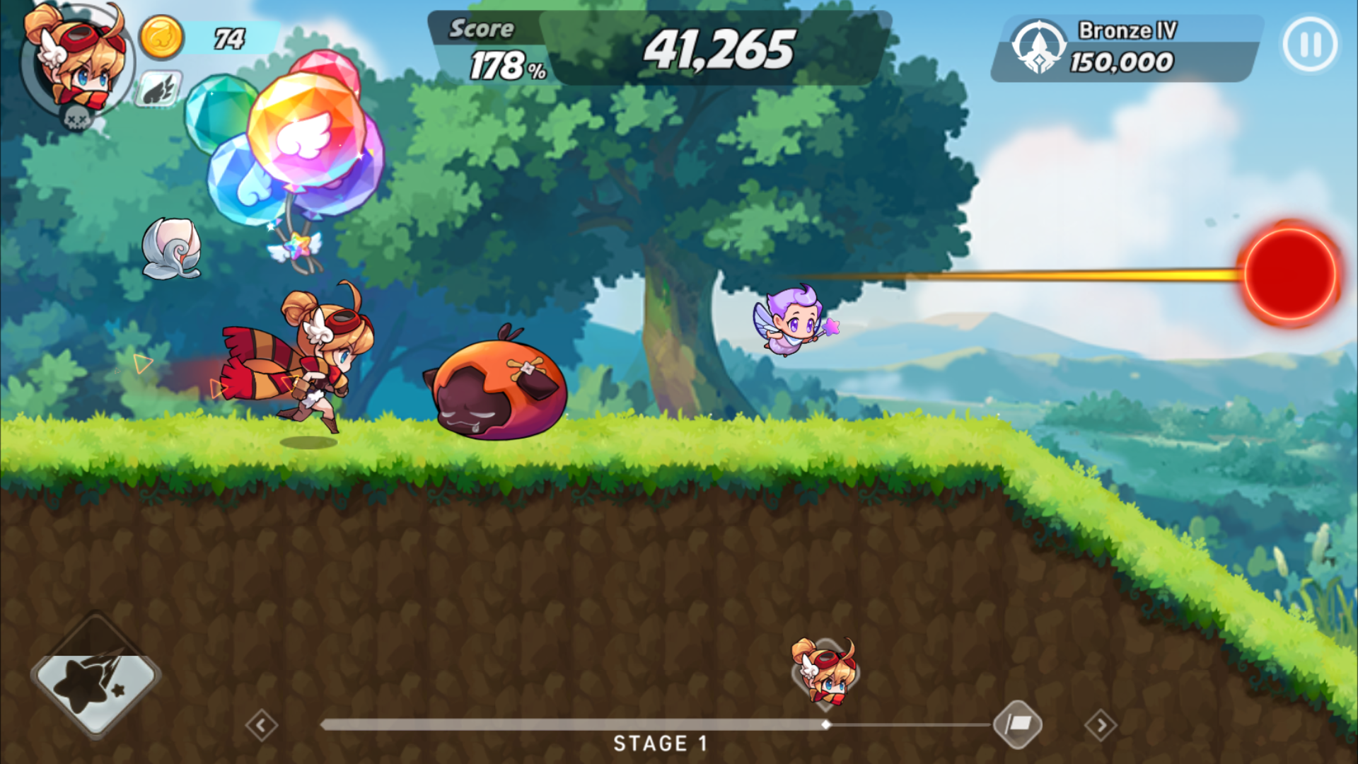 WIND runner Game Screenshot
