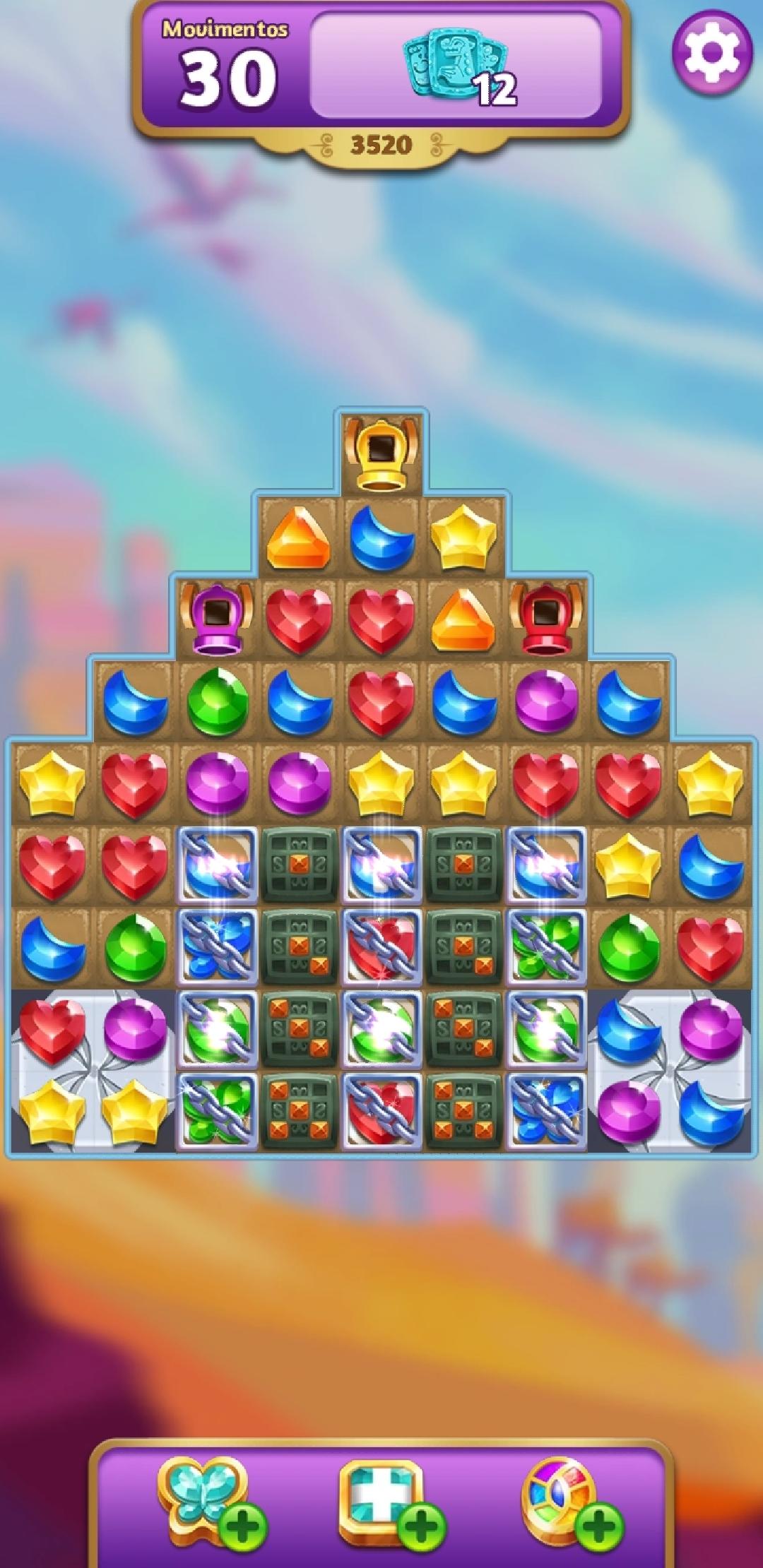 Captura de Tela do Jogo Genies & Gems