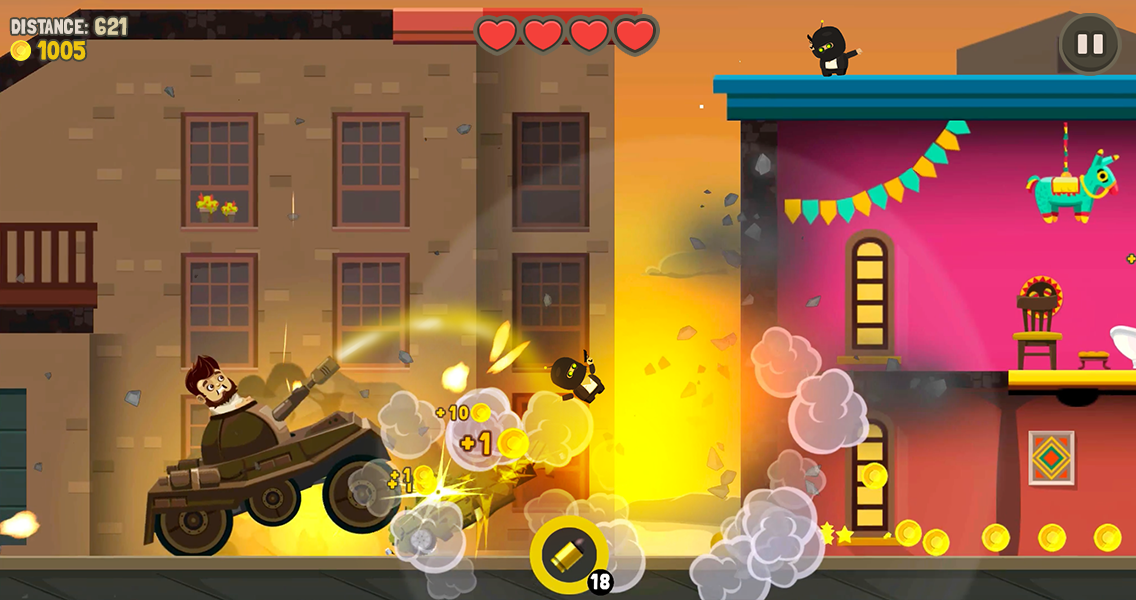 Aliens Drive Me Crazy Game Screenshot