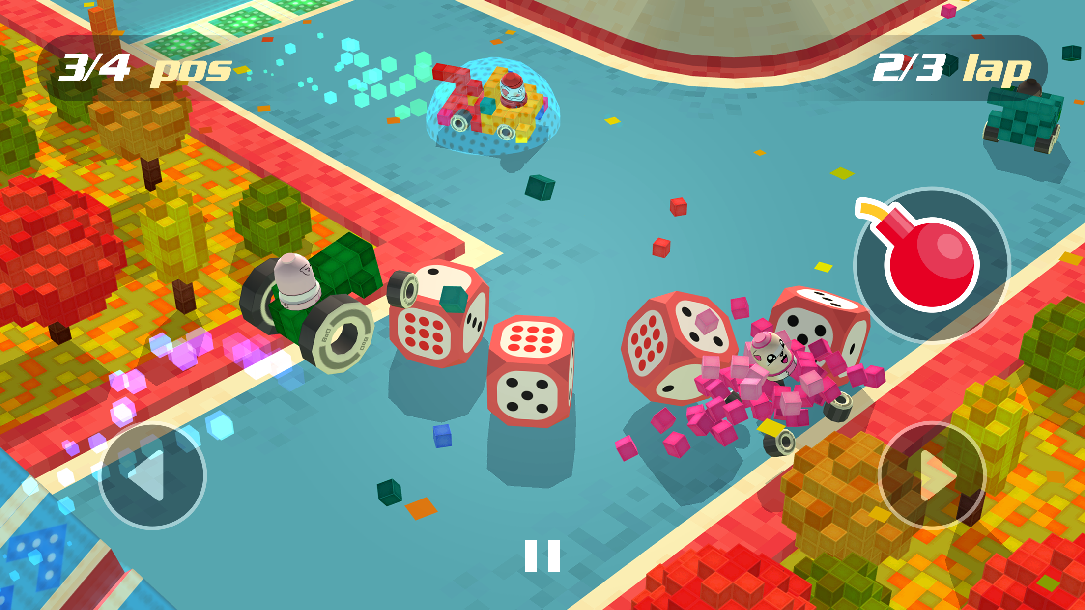Blocks Racing 게임 스크린샷