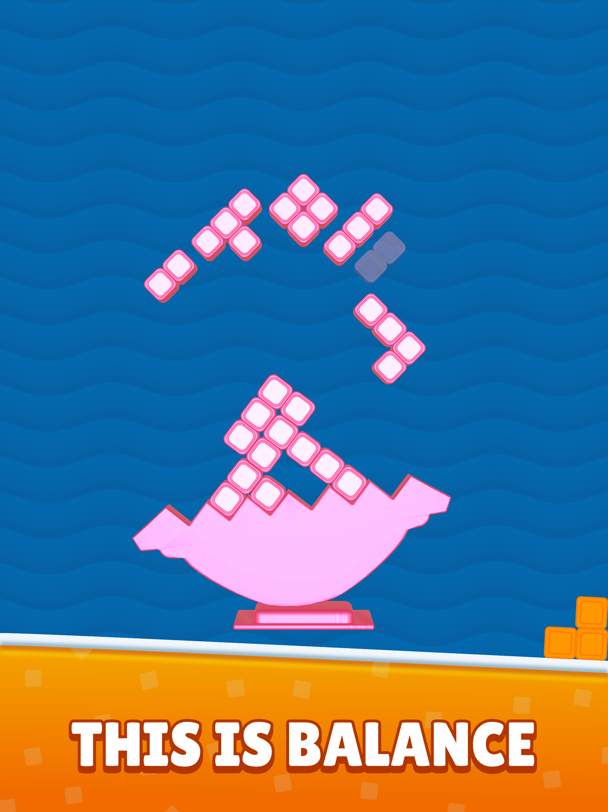 Balancetris Game Screenshot