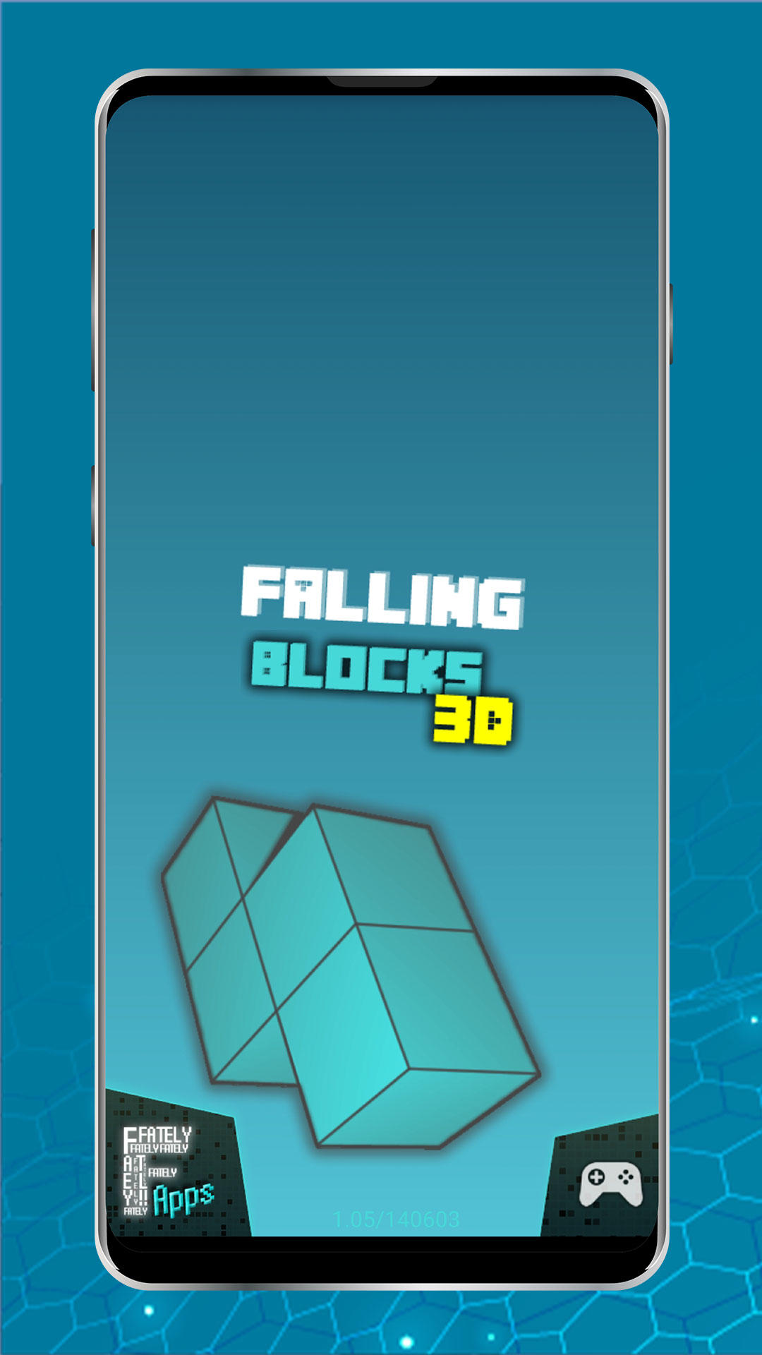 Screenshot of Falling Blocks 3D