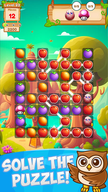 Cuplikan Layar Game Juicy Fruits - Fruits Bomb