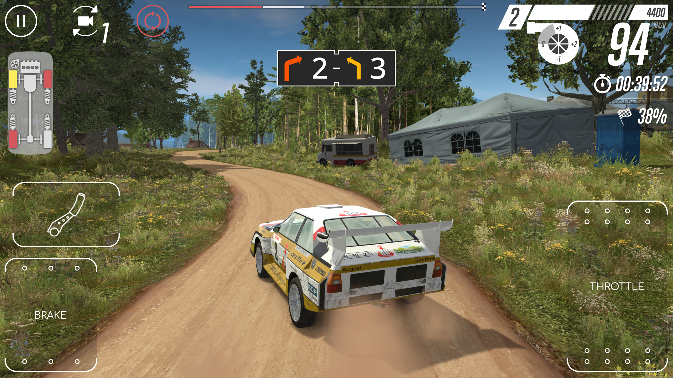 CarX Rally Game Screenshot
