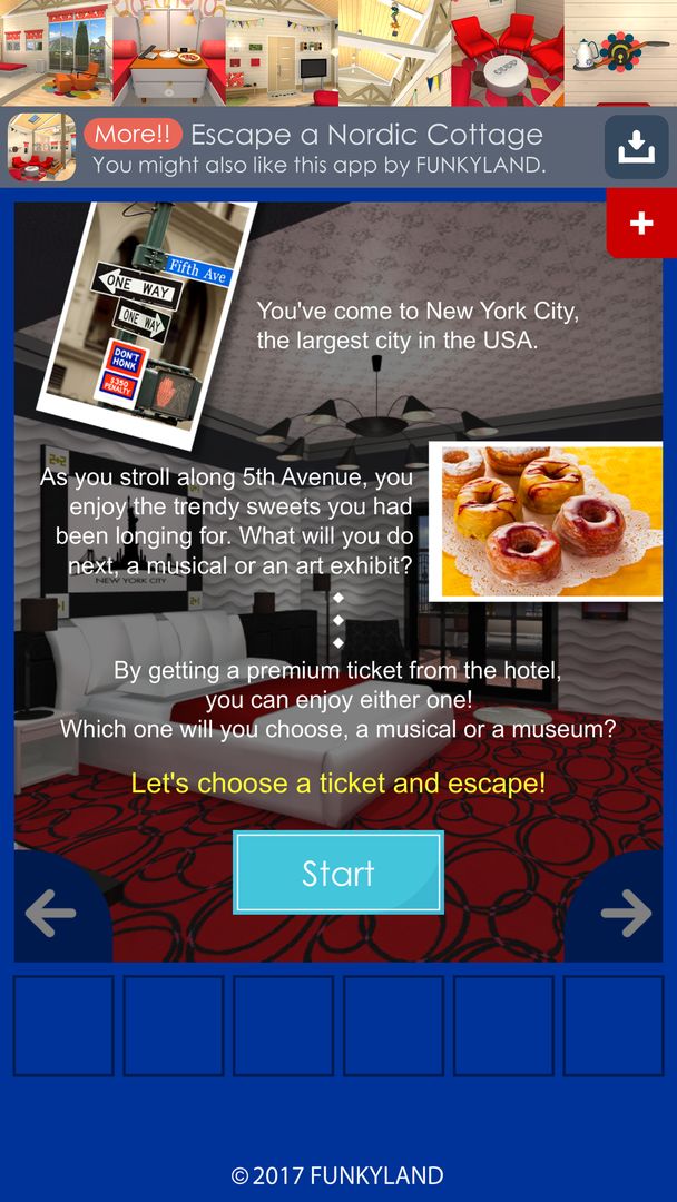 Escape a New York Hotel screenshot game