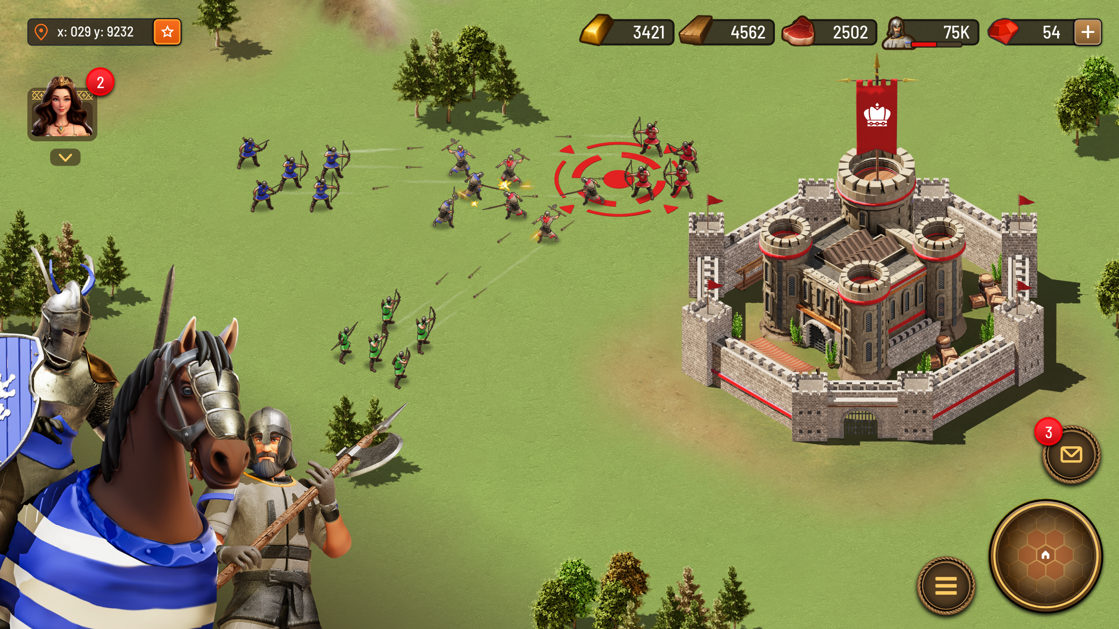 Screenshot of Age of Monarchy