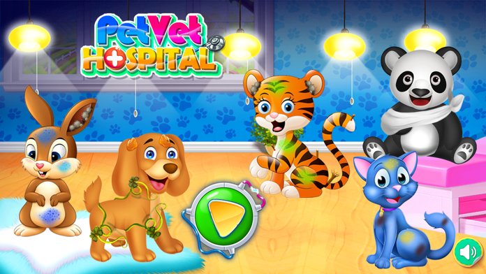 Fluffy Pet Vet Doctor Hospital Game Screenshot