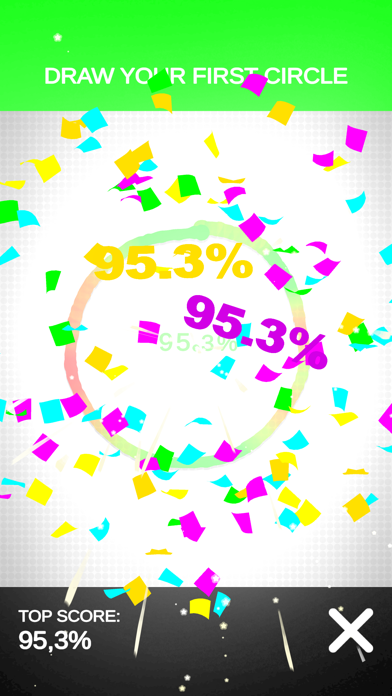 Draw Perfect Circle Challenge! ภาพหน้าจอเกม