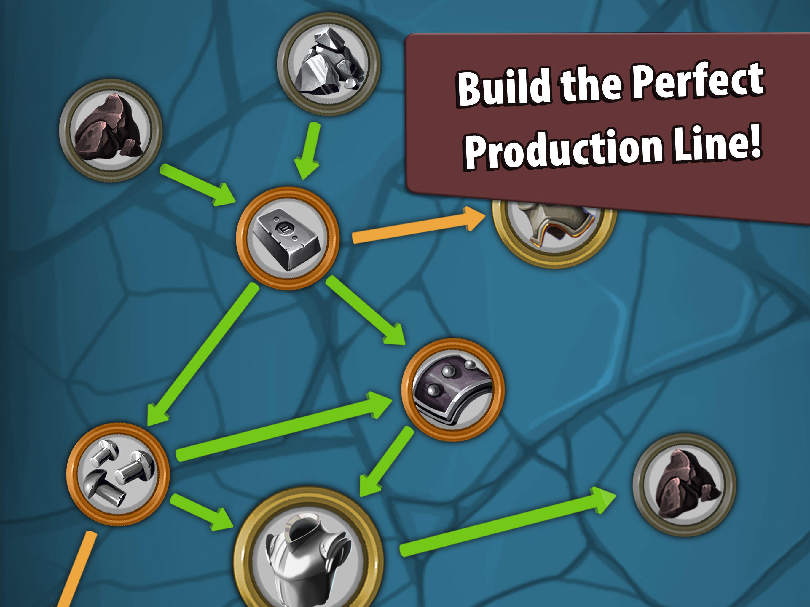 Crafting Idle Clicker Game Screenshot