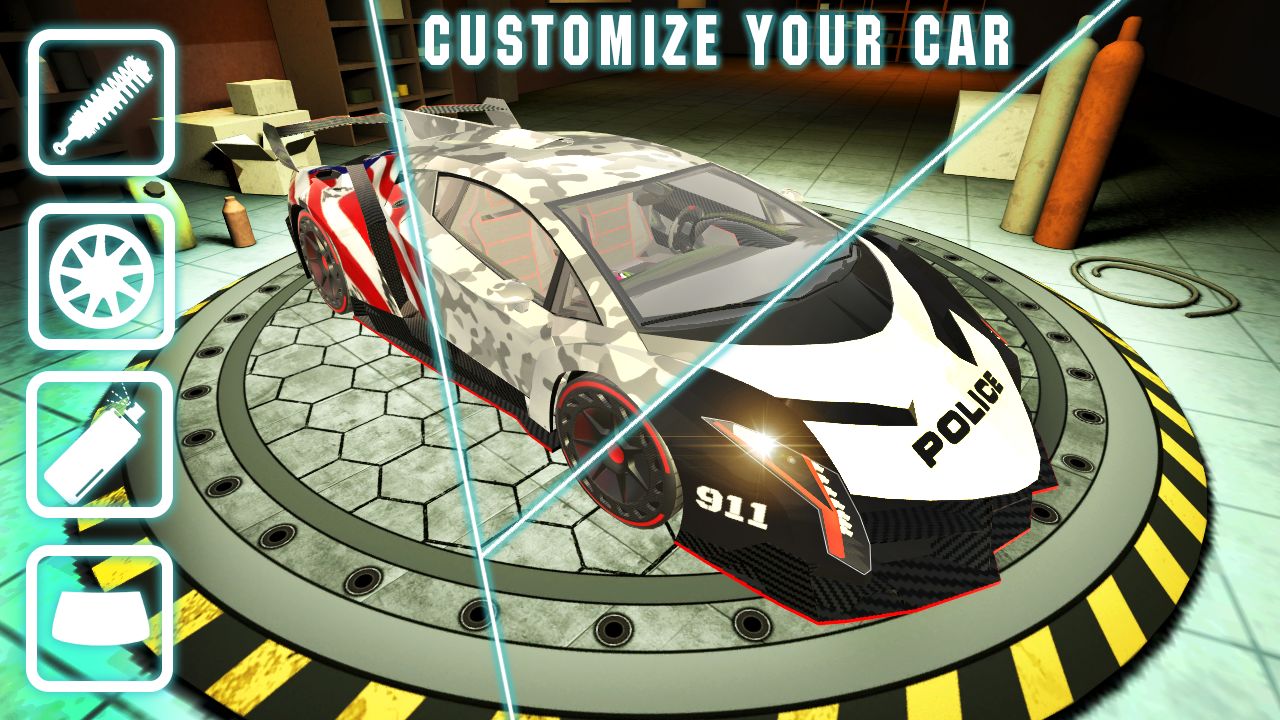 Screenshot of Lambo Car Simulator