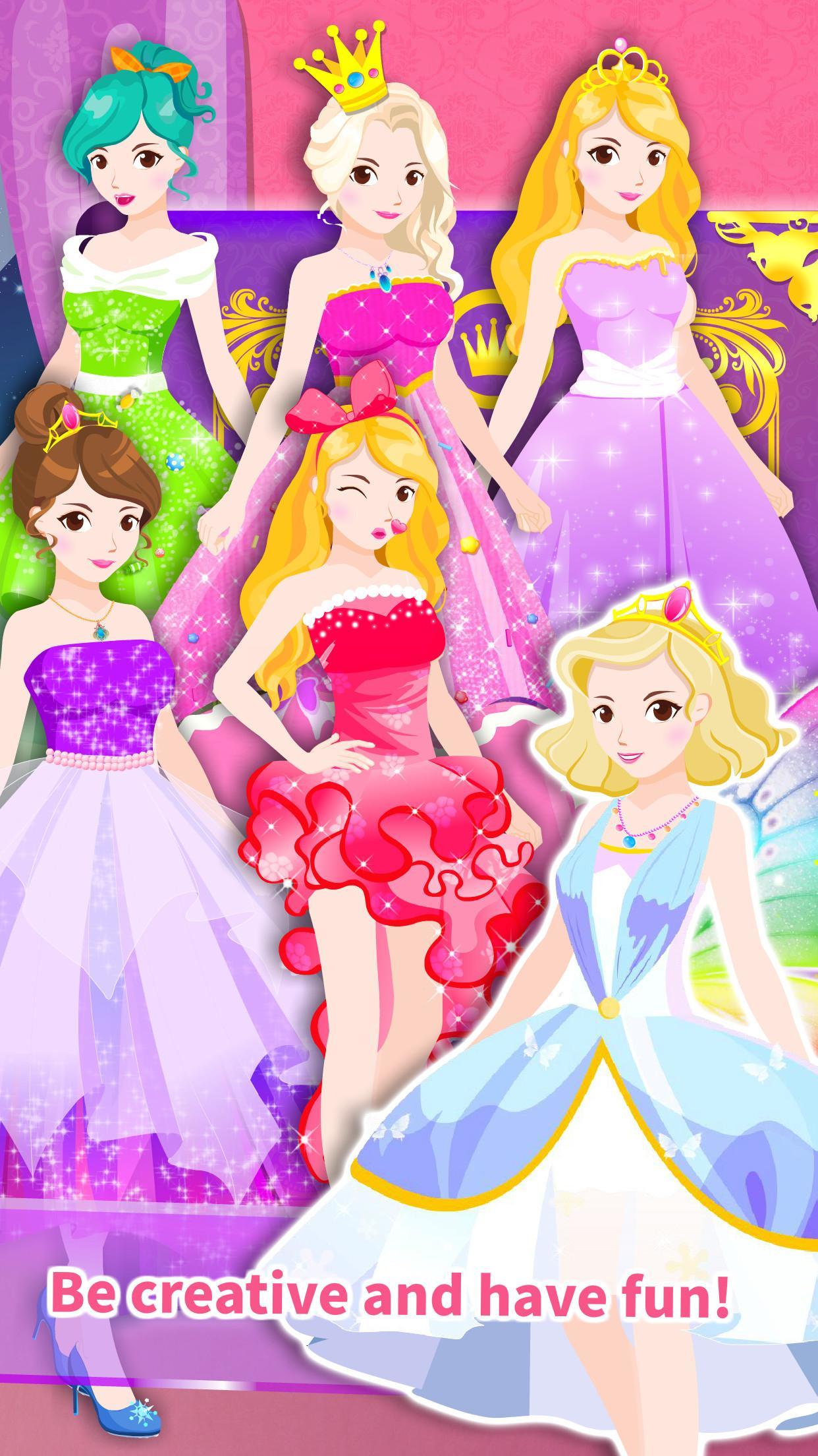 Little Panda Princess Dressup Game Screenshot