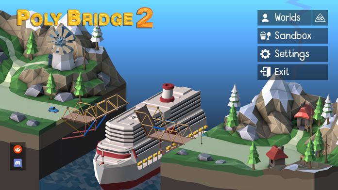 Screenshot of Poly Bridge 2
