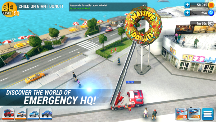 EMERGENCY HQ Game Screenshot