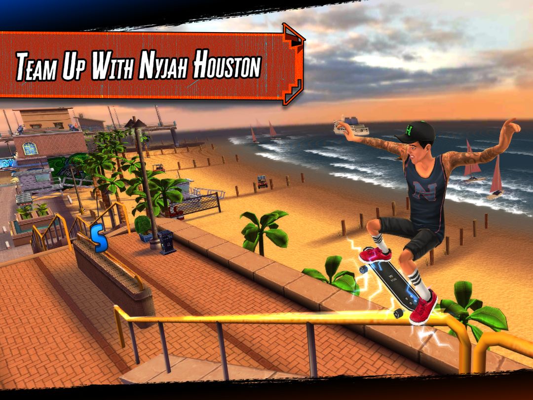Nyjah Huston: #Skate life screenshot game