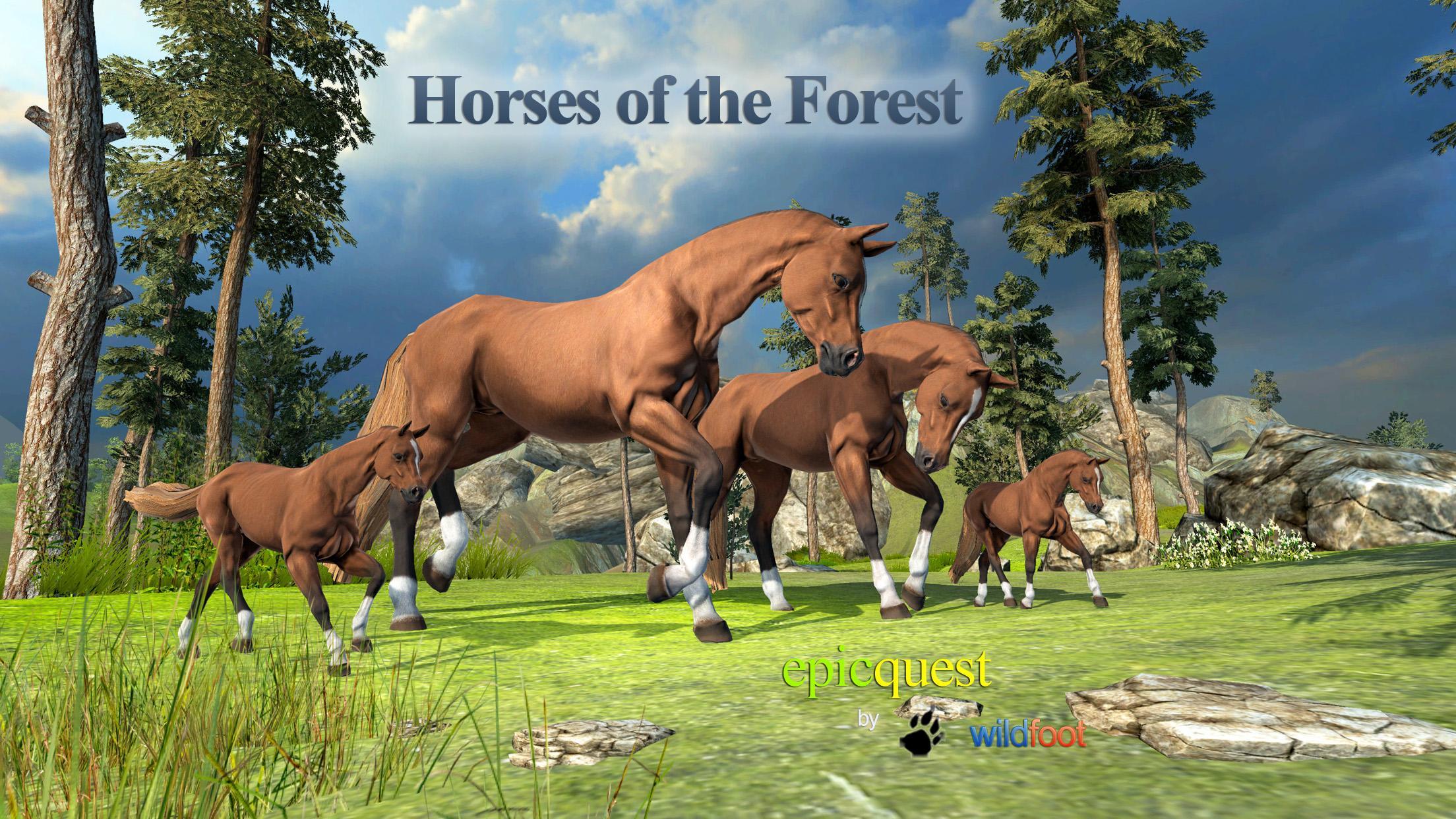 Cuplikan Layar Game Horses of the Forest