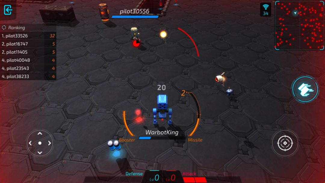warbot.io screenshot game