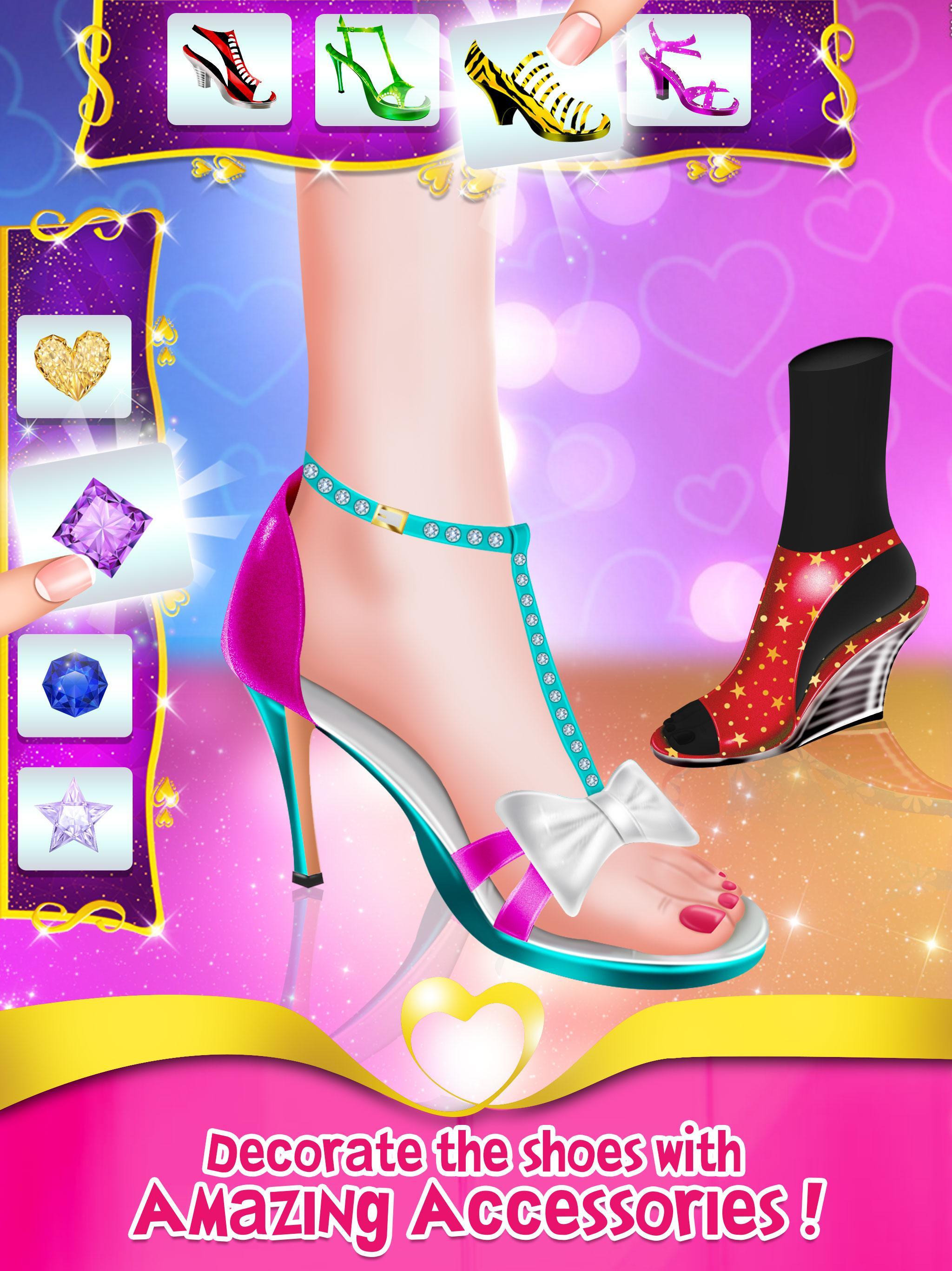 Screenshot of High Heels Fashion Shoe Designer