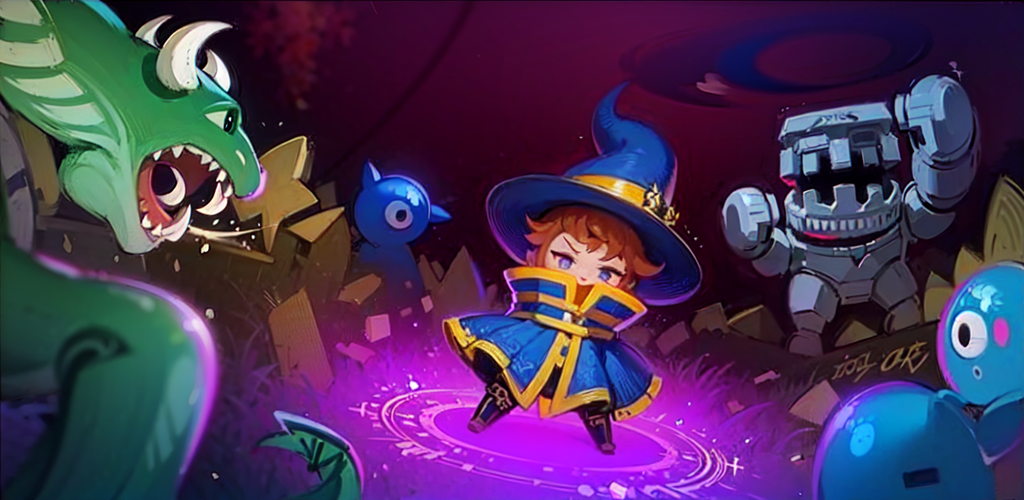  ภาพหน้าจอของวิดีโอ Pixel Wizard: Dungeon Survivor