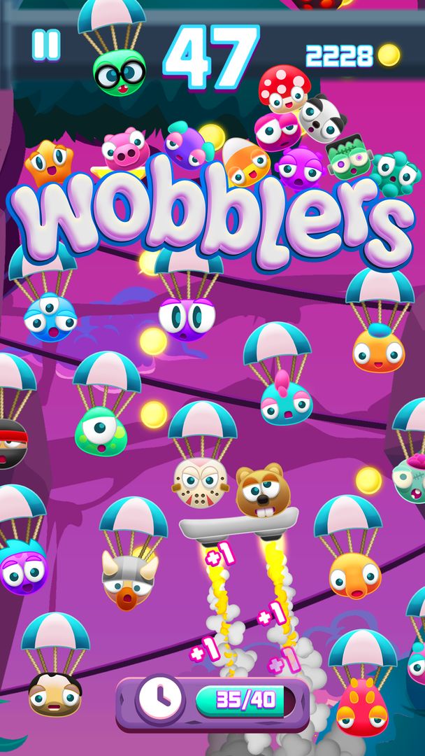 Screenshot of Wobblers