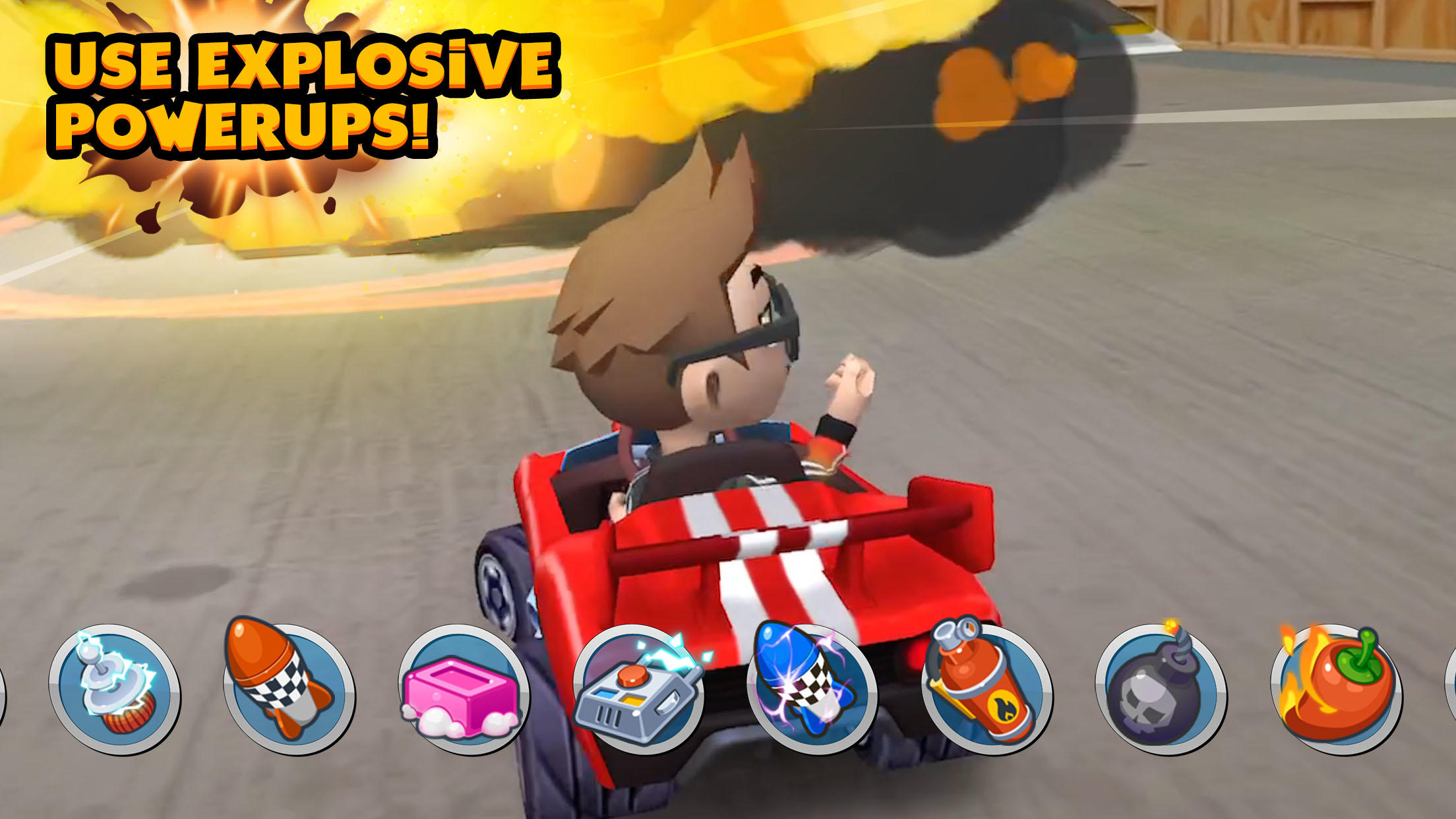 Boom Karts Multiplayer Racing Game Screenshot