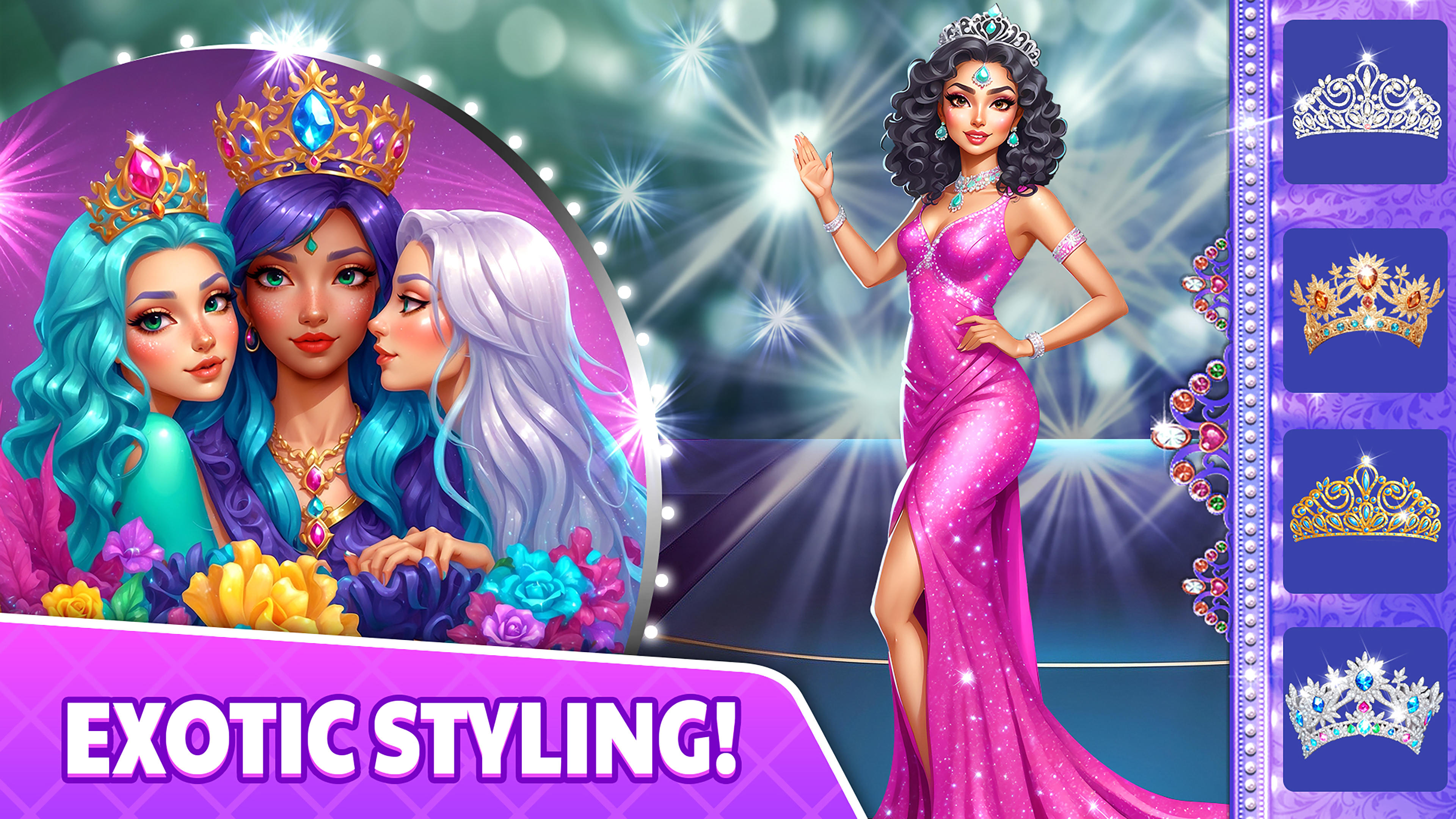 Miss World Dressup Games Game Screenshot