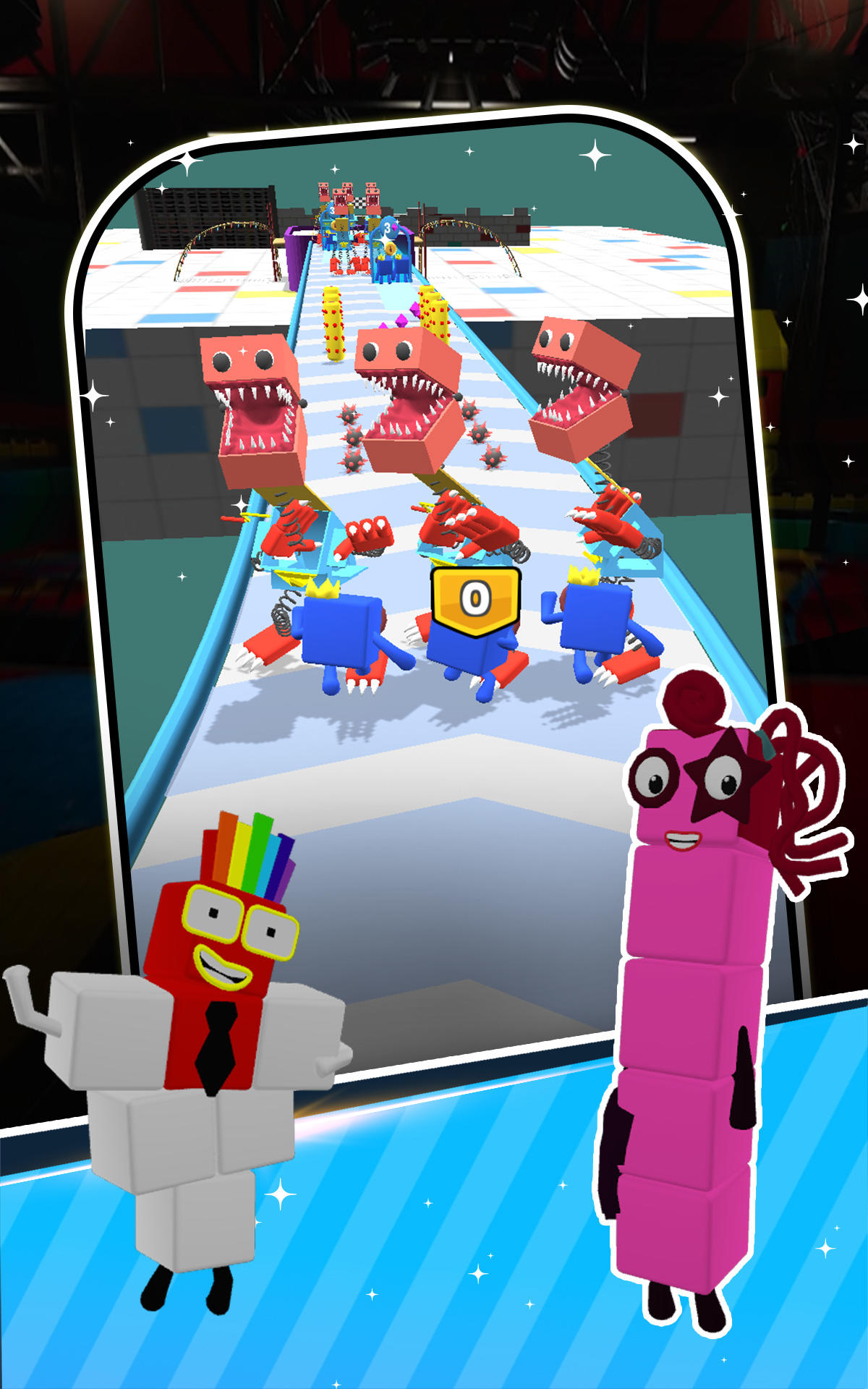 Cube Run Games ภาพหน้าจอเกม