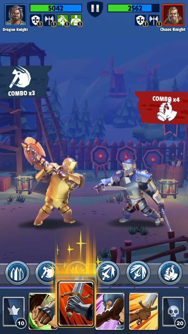 Screenshot of Royal Knight - RNG Battle