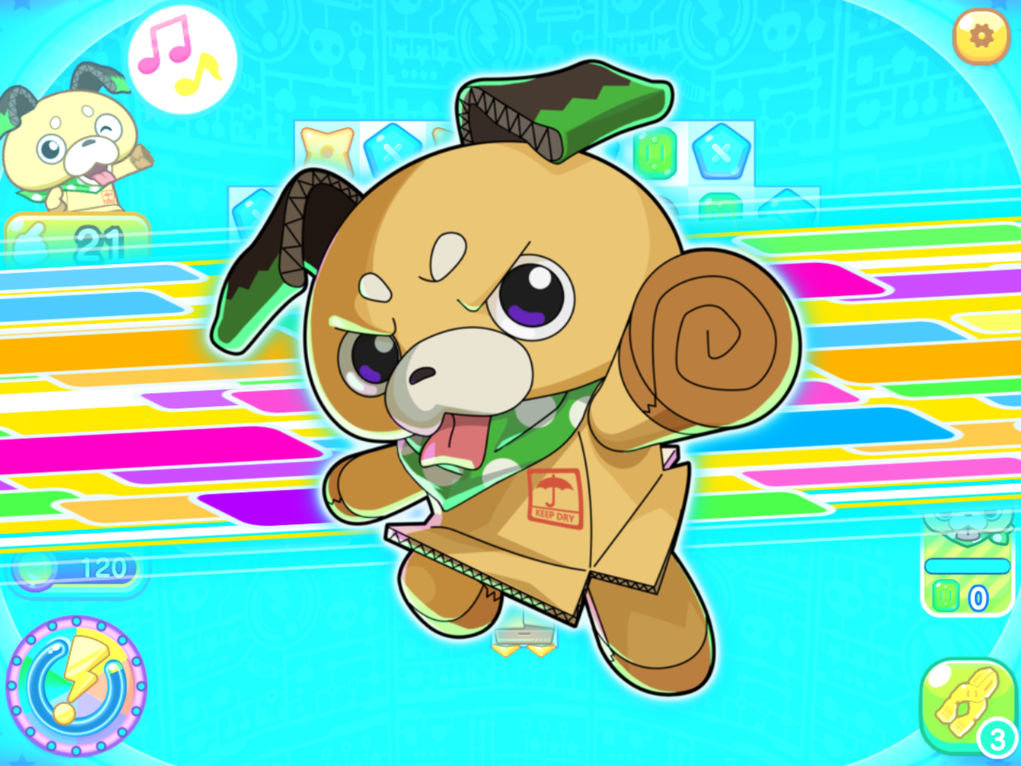 Скриншот игры ピカちんキット ポチっとパズル