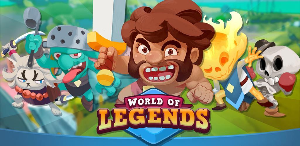 Banner of World of Legends: Massives Multiplayer-Rollenspiel 3.1.1