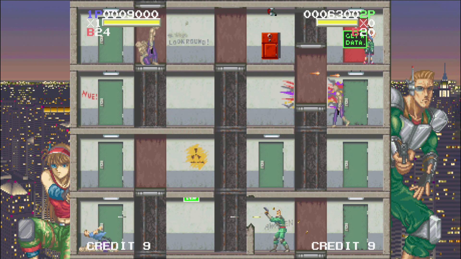 Elevator Action Returns S-Tribute (NS, PC, PS4, XB1) Game Screenshot