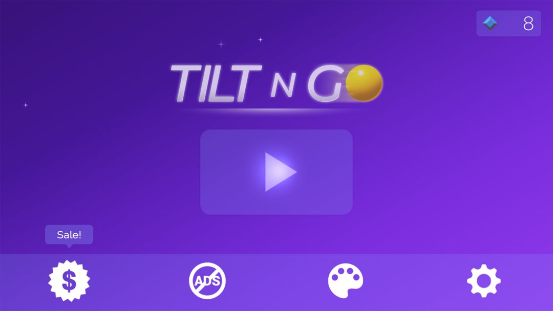 Screenshot of Tilt 'n Go