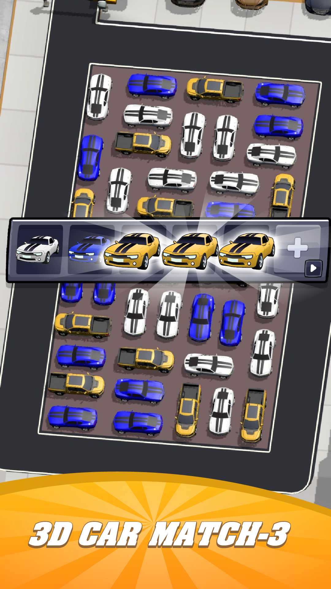 Car Factory Match 3 Game Screenshot