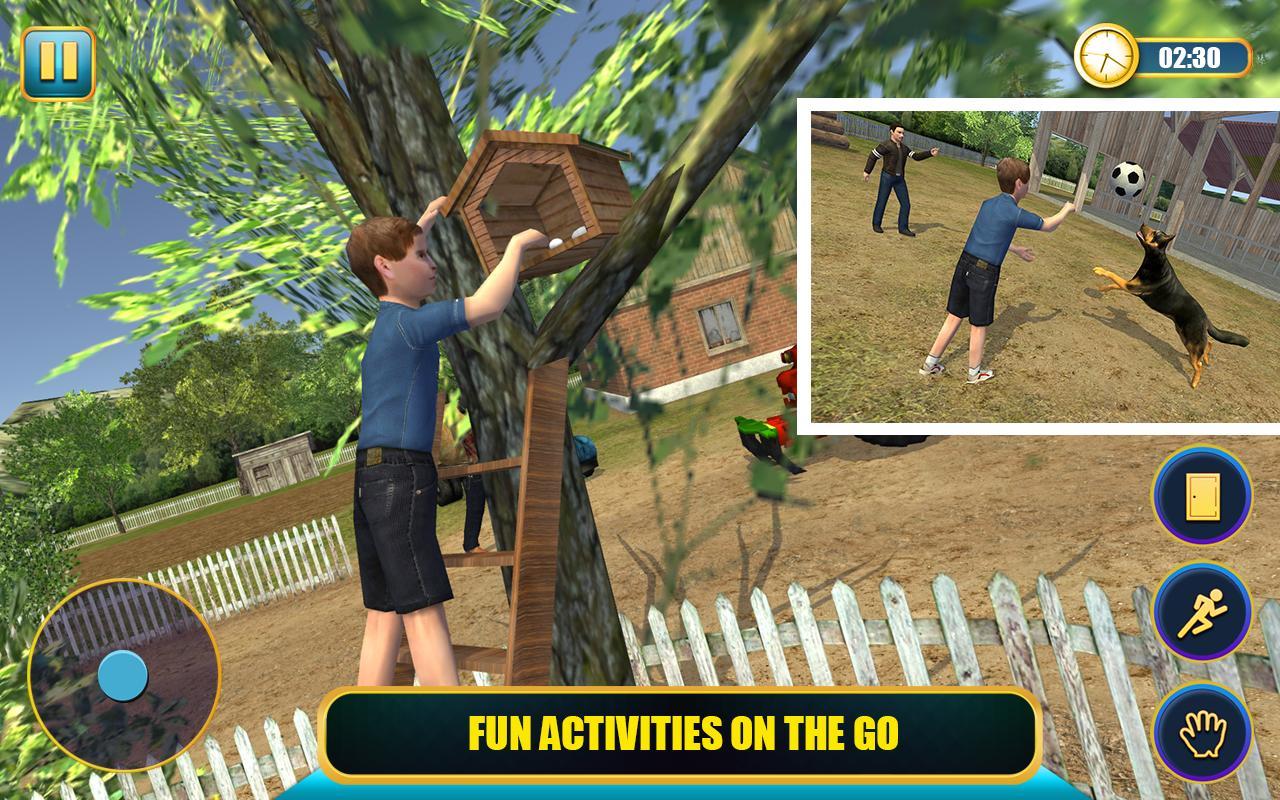 Hello Virtual Dad 3D Game Screenshot