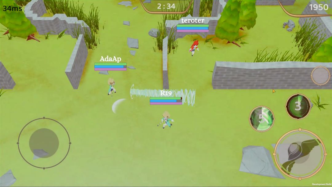 Screenshot of Witchnesia: Magical Battle Arena