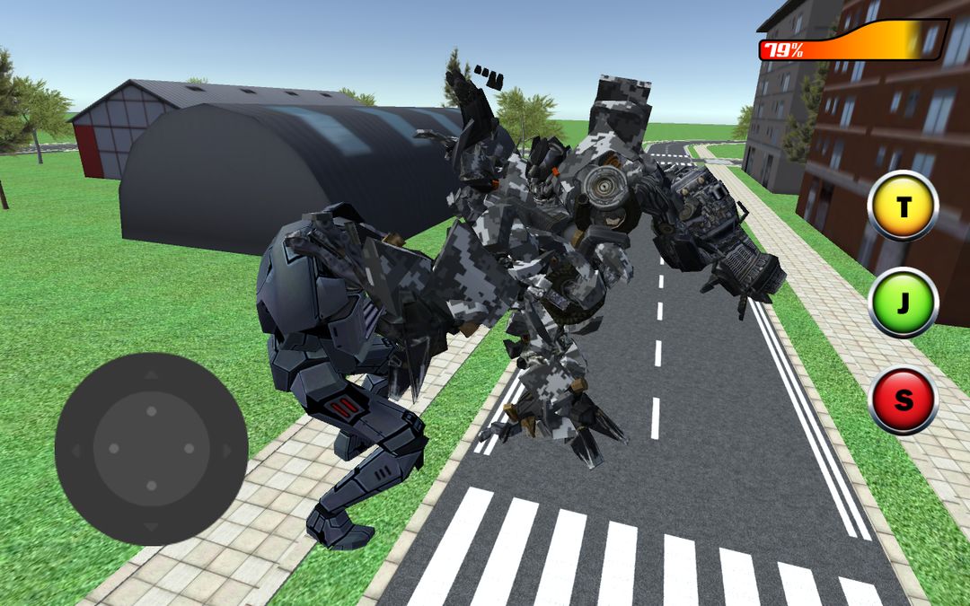 Screenshot of Tank Robot Battle