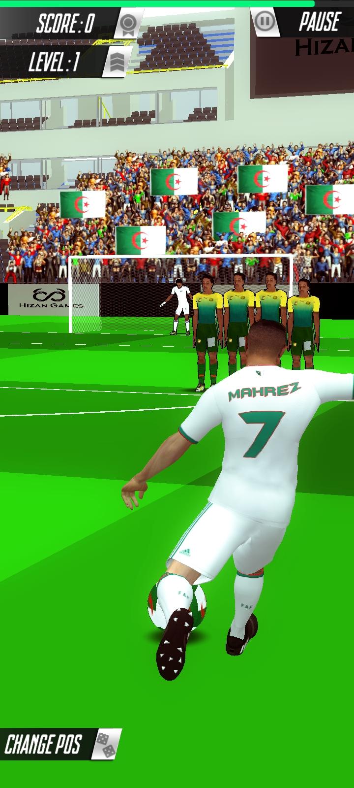 Screenshot 1 of डीजेड फुटबॉल स्ट्राइक 1.0