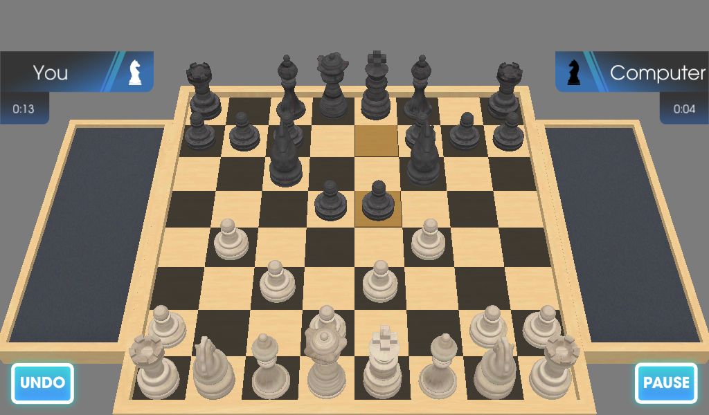 3D 체스 게임 스크린 샷