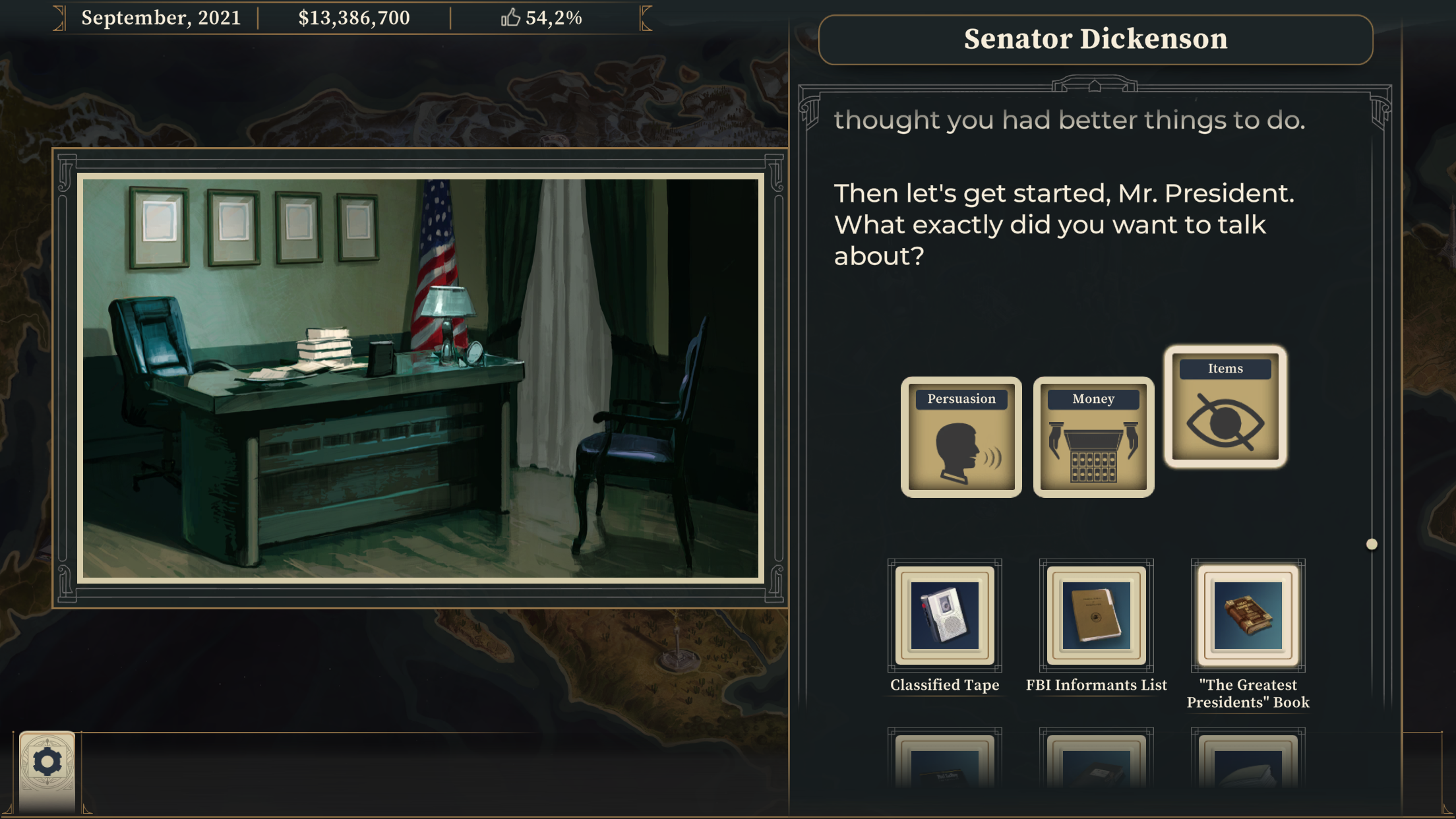 This Is the President Game Screenshot