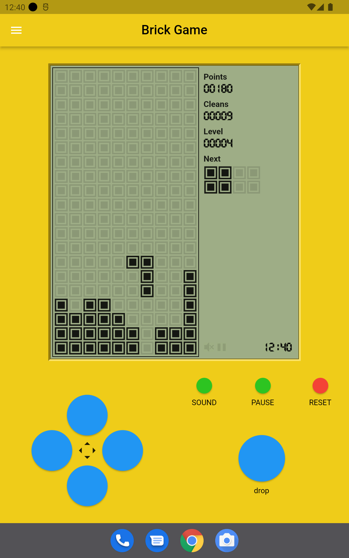 Screenshot of Brick Game Classic Offline