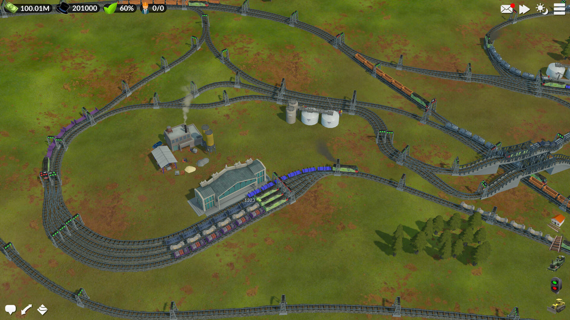 DeckEleven's Railroads 2 ภาพหน้าจอเกม