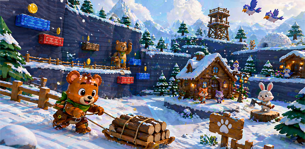 Banner of Super Bear Adventure 
