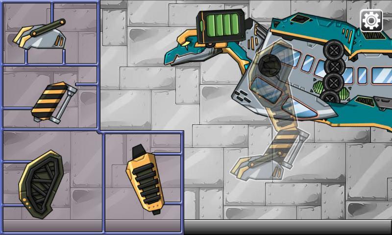 합체! 다이노 로봇 -켄트로사우루스 공룡게임 게임 스크린 샷